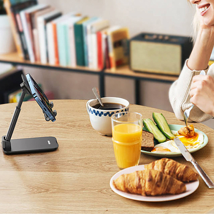 Подставка-держатель для телефона или планшета от 4 до 7,2 дюйма складная Ugreen LP373 черная