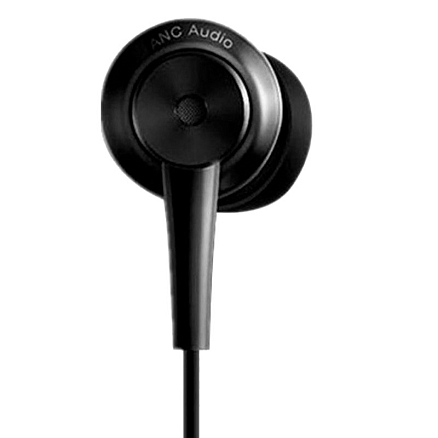 Наушники Xiaomi Mi ANC & Type-C In-Ear Earphones ZBW4382TY в разъем Type-C вакуумные с микрофоном и пультом черные