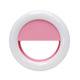 Светодиодная вспышка для телефона Nova-01 розовая