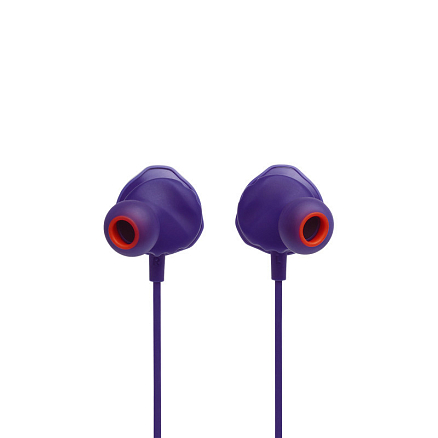 Наушники JBL Quantum 50 вакуумные с микрофоном игровые фиолетовые