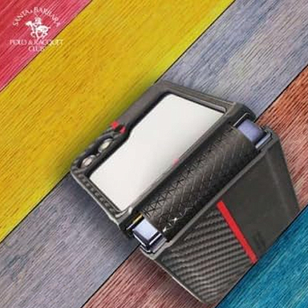 Чехол для Samsung Galaxy Z Flip 5 гибридный Santa Barbara Polo & Racquet Club Hazel черный