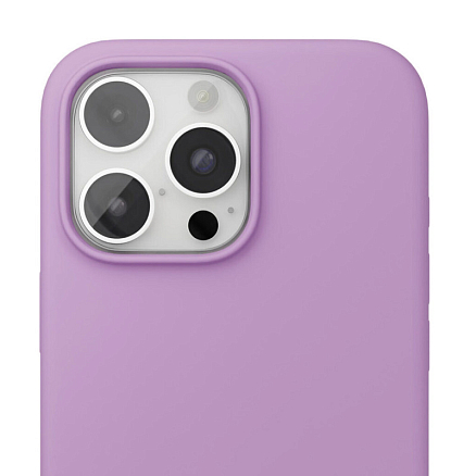 Чехол для iPhone 16 Pro силиконовый VLP Aster MagSafe сиреневый