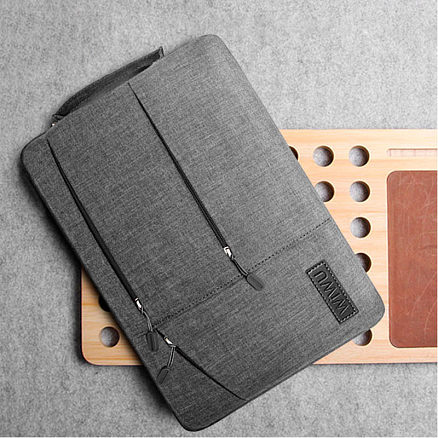 Сумка для ноутбука до 13,3 дюйма WiWU Pocket серая