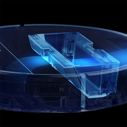 Робот-пылесос с влажной уборкой Dreame Robot Vacuum F9 белый