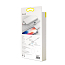 Кабель USB - Lightning для зарядки iPhone 1,2 м 2А с дисплеем Baseus Big Eye Digital белый