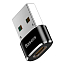 Переходник Type-C - USB (мама - папа) хост OTG Baseus CAAOTG-01 черный