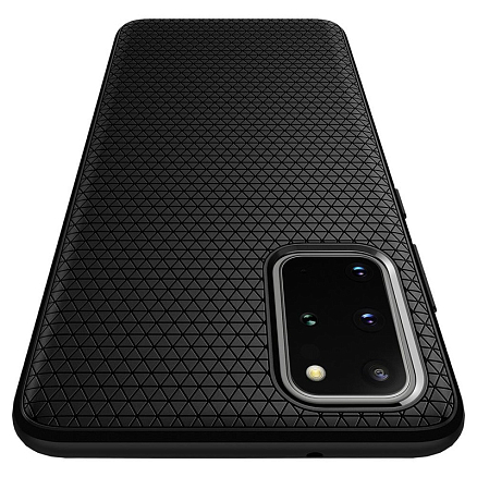 Чехол для Samsung Galaxy S20+ гелевый Spigen SGP Liquid Air матовый черный