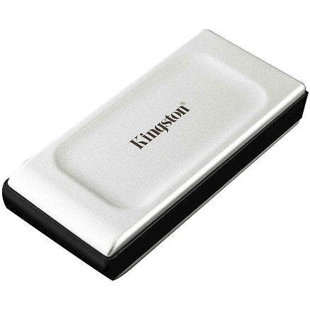 Внешний SSD накопитель Kingston XS2000 2TB Type-C USB 3.2 Gen2x2 серебристый