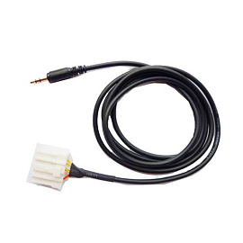 Адаптер Aux 3,5 мм в машину Mazda для прослушивания музыки длина 1,5 метра