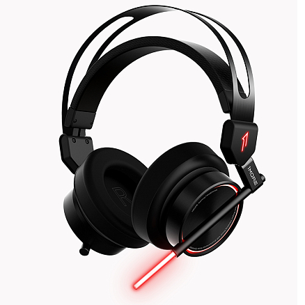 Наушники 1More Spearhead VR H1005 7.1 полноразмерные с микрофоном игровые черные