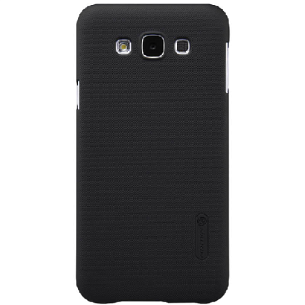 Чехол для Samsung Galaxy E7 пластиковый тонкий Nillkin Super Frosted черный