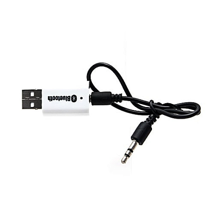 Адаптер Aux 3,5 мм - Bluetooth в машину для прослушивания музыки Comfast CF-006 в USB разъем черный