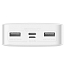 Внешний аккумулятор Baseus Bipow Digital с дисплеем 20000мАч (USB, Type-C, ток 3А, быстрая зарядка PD, QC 3.0, 15Вт) белый