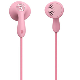 Наушники Remax RM-301 вкладыши с микрофоном розовые