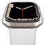 Чехол для Apple Watch 41 мм пластиковый тонкий Spigen Thin Fit прозрачный