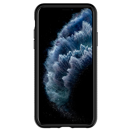 Чехол для iPhone 11 Pro гелевый Spigen SGP Liquid Air матовый черный