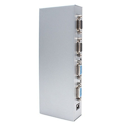 VGA Switch-Splitter (разветвитель) 2x2 порта (2 VGA входа на 2 VGA выхода) Dtech DT-7037