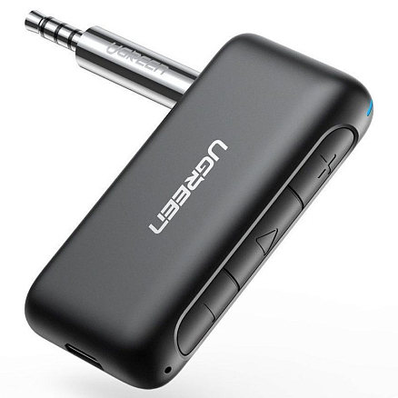 Bluetooth аудио адаптер (ресивер) разъем 3,5 мм Ugreen CM276-70303 с громкой связью черный