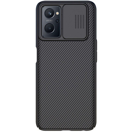 Чехол для Realme 9i, Oppo A76, A96 гибридный Nillkin CamShield черный