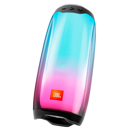 Портативная колонка JBL Pulse 4 с разноцветной подсветкой и с защитой от воды черная