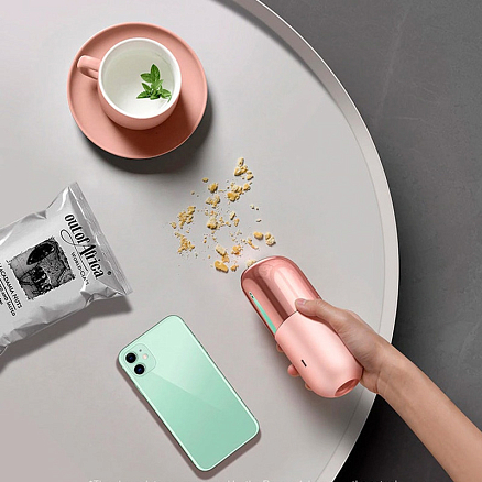 Автомобильный пылесос беспроводной Baseus Capsule Vacuum Cleaner C1 розовый