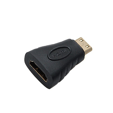 Переходник MiniHDMI - HDMI (папа - мама)