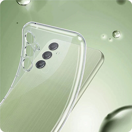 Чехол для Samsung Galaxy A35 силиконовый Clear Case прозрачный