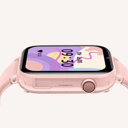Детские умные часы с GPS трекером Aimoto Teen розовые