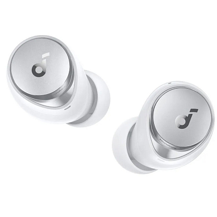 Наушники TWS беспроводные Anker SoundCore Space A40 вакуумные с микрофоном белые