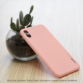 Чехол для Huawei P Smart 2019, Honor 10 Lite гелевый Smtt розовый