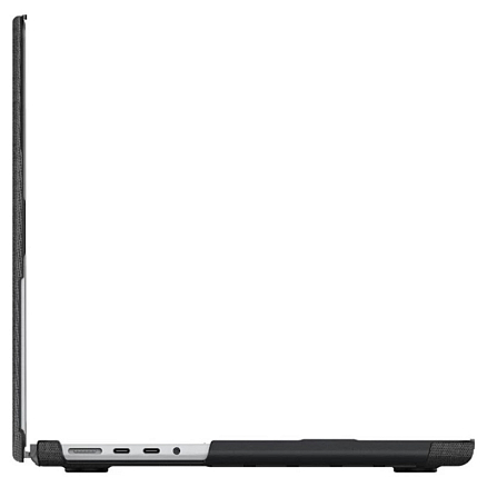 Чехол для Apple MacBook Pro 14 2021 книжка Spigen Urban Fit черный