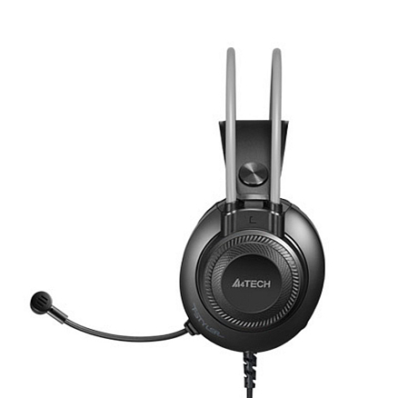 Наушники A4Tech Fstyler FH200i полноразмерные с микрофоном серые