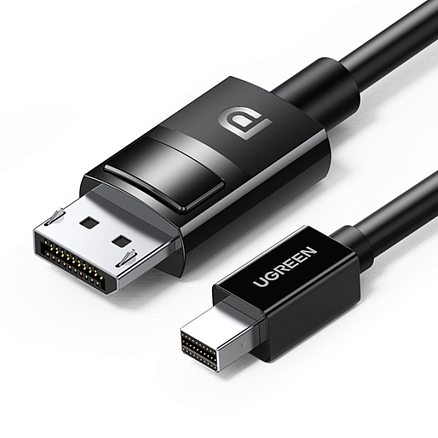 Кабель Mini DisplayPort - DisplayPort (папа- папа) длина 1,5 м Ugreen DP117 черный