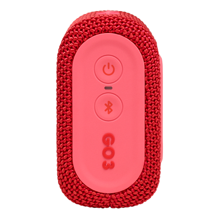 Портативная колонка JBL Go 3 с защитой от воды красная