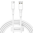 Кабель USB - MicroUSB для зарядки 1 м 2.4А Baseus Mini белый