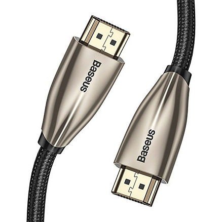 Кабель HDMI - HDMI (папа - папа) длина 5 м версия 2.0 4K 60Hz Baseus Horizontal черный