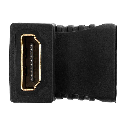 Переходник HDMI-HDMI (HDMI мама - HDMI мама) угловой Cablexpert