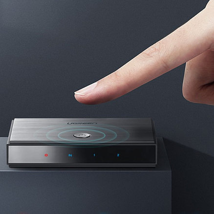 HDMI Splitter (разветвитель) на 2 порта (1 HDMI вход на 2 HDMI выхода) Ugreen CM186 черный