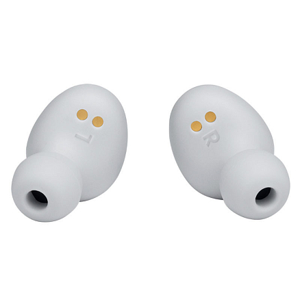 Наушники беспроводные Bluetooth JBL Tune 115 TWS вакуумные с микрофоном бело-бирюзовые