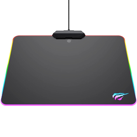 Коврик для мышки Havit MP909 с подсветкой игровой черный