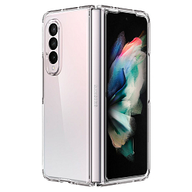 Чехол для Samsung Galaxy Z Fold 3 гибридный Spigen Ultra Hybrid прозрачный