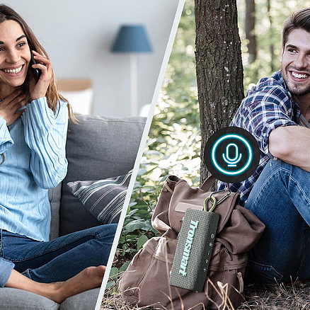 Портативная колонка Tronsmart Trip с защитой от воды серая