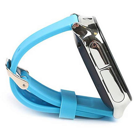 Детские умные часы с GPS трекером Smart Baby Watch GW19 голубые