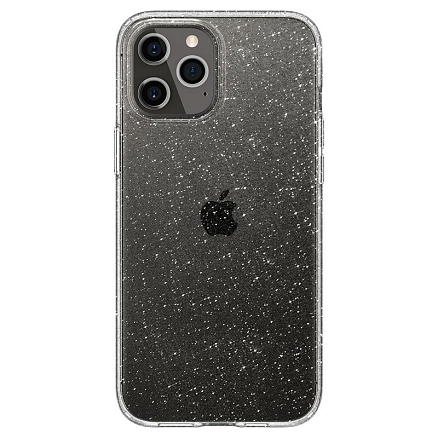 Чехол для iPhone 12 Pro Max гелевый с блестками Spigen SGP Liquid Crystal Glitter прозрачный