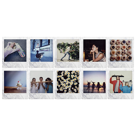 Картридж с фотопленкой для Fujifilm Instax Square White Marble на 10 снимков