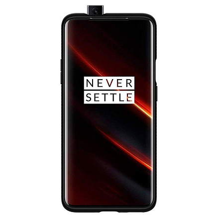 Чехол для OnePlus 7T Pro гелевый Spigen SGP Liquid Air матовый черный