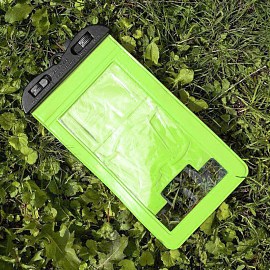 Водонепроницаемый чехол для телефона наручный Nova-N2 зеленый