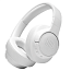 Наушники беспроводные Bluetooth JBL Tune 710BT полноразмерные с микрофоном складные белые
