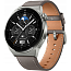 Умные часы Huawei Watch GT 3 Pro ODN-B19 с кожаным ремешком серые