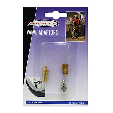 Переходники для ниппеля Bicycle Gear BG-84330 3 шт.